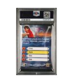 Lionel Messi #595 Quiz Blue PSA 7 – 2009 Mundicromo Campeonato Nacional de Liga - Imagen 2