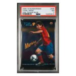 Lionel Messi #595 Quiz Blue PSA 7 – 2009 Mundicromo Campeonato Nacional de Liga