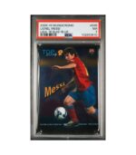 Lionel Messi #595 Quiz Blue PSA 7 – 2009 Mundicromo Campeonato Nacional de Liga