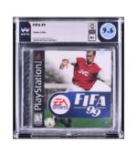 FIFA 99 (PlayStation) WATA 9.6 A+ Sealed – Factory Sealed PAL