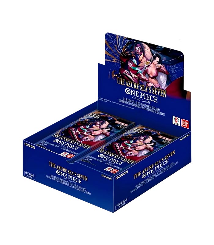 one-piece-the-azure-caja One Piece Card Game OP14 The Azure Sea’s Seven Booster Box - Imagen 1