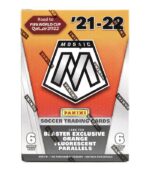 2021/22 Panini Mosaic Road to FIFA World Cup Soccer Blaster Box (Orange Fluorescent Parallels)