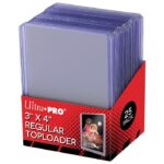 Ultra PRO Toploaders 3" x 4" para Cartas Estándar (Pack de 25 Unidades)