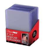 Ultra PRO Toploaders 3" x 4" para Cartas Estándar (Pack de 25 Unidades)
