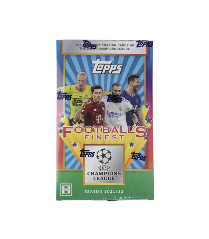 2021-22 Topps UEFA Champions League Finest Flashbacks Soccer Hobby 2021/22 Topps UEFA Champions League Finest Flashbacks Soccer Hobby Box - Imagen 1