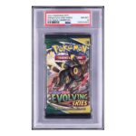 Evolving Skies Booster Pack Umbreon Art PSA 8 NM-MT – 2021 Pokémon Sword & Shield (Sealed)
