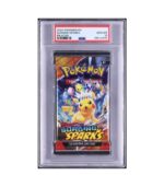 Pikachu Surging Sparks Wax Pack PSA 10 GEM MINT – 2024 Pokémon Scarlet & Violet (Sealed)