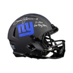 Daniel Jones Signed New York Giants Helmet w/ Inscription – Fanatics Authenticated