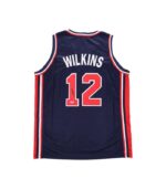 Dominique Wilkins Signed Custom Jersey – PSA Auth Autograph