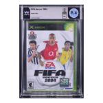 FIFA Soccer 2004 (Xbox) WATA 9.6 A+ Sealed – Factory Sealed con Thierry Henry, Ronaldinho & Del Piero Cover