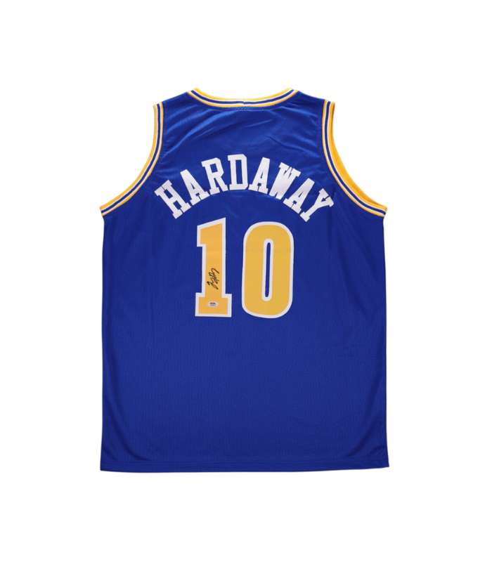 Signed Tim Hardaway Custom Jersey PSA AUTH back Tim Hardaway Signed Custom Jersey – PSA Auth Autograph - Imagen 1
