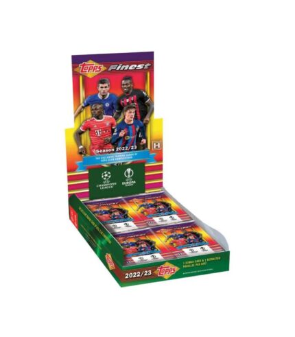 2022/23 Topps Finest Flashbacks UEFA Club Competitions Soccer Hobby Box